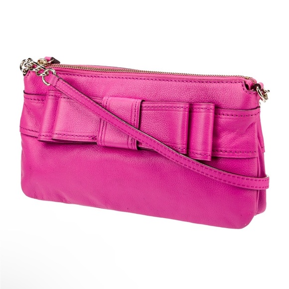 Kate Spade New York Bow Accent Leather Crossbody Bag - Picture 3 of 3